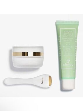 NWT Sisley Eye & Contour Cream + Eye Mask Bundle